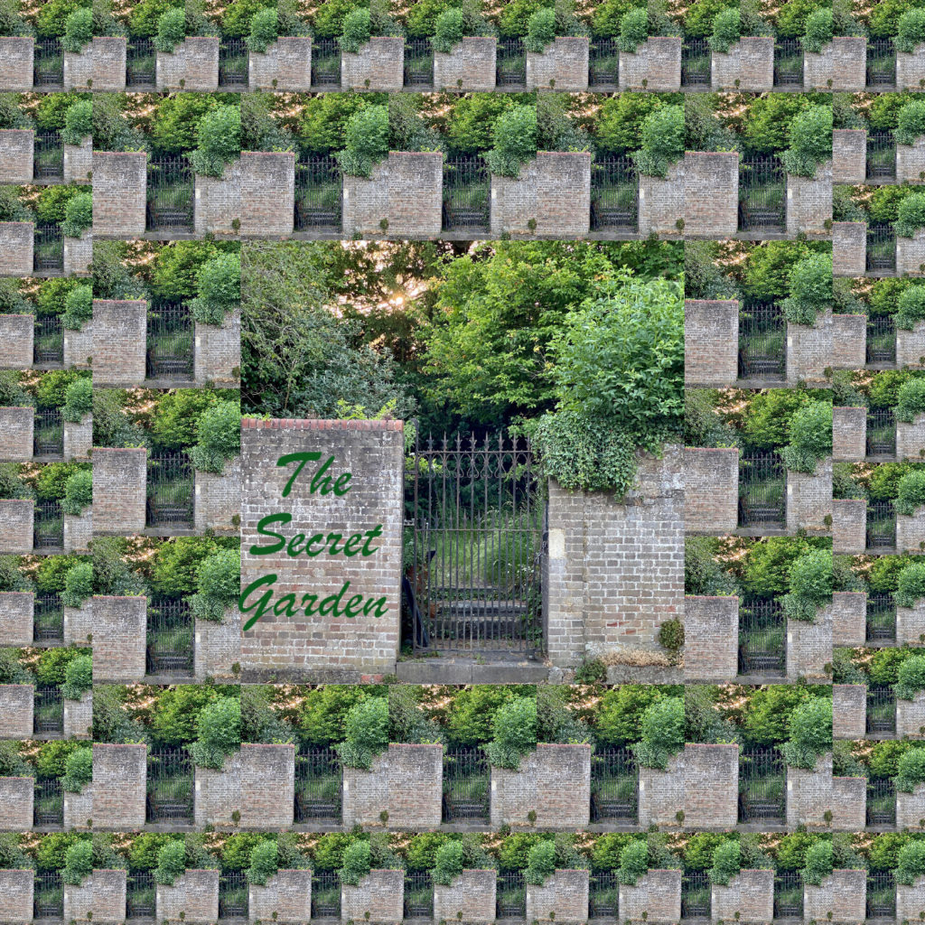 Entrance to the secret Garden as a maze