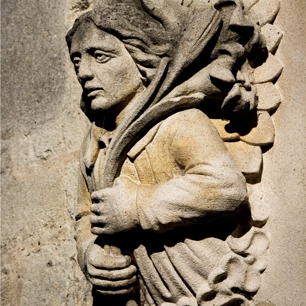 An angel from Magdalen College Oxford