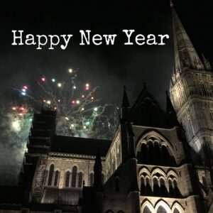 fireworks at Salisbury Cathedral